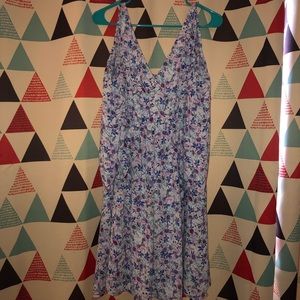 Alice in Wonderland Cold Shoulder Dress